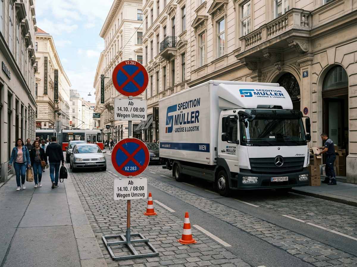 Halteverbotszone – Wien Umzüge